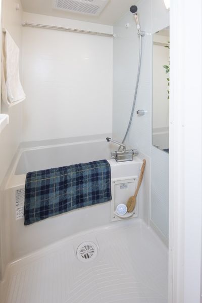 Eタイプ（新設住戸113号室）浴室※モデルルームの写真のため家具家電以外小物は付きません