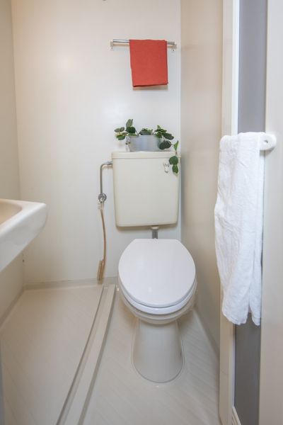 シャワーユニット（Aタイプ）　お掃除のしやすいシャワーユニットタイプ※モデルルームの写真です。小物はございません。