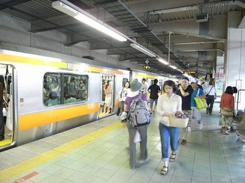 荻窪駅は、ＪＲ中央線、東京メトロ東西線、丸の内線の3路線利用可能。