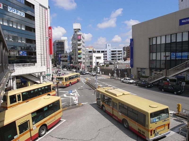 １５の停留所があるバスターミナル。羽田空港へのリムジンバスも出ていて便利