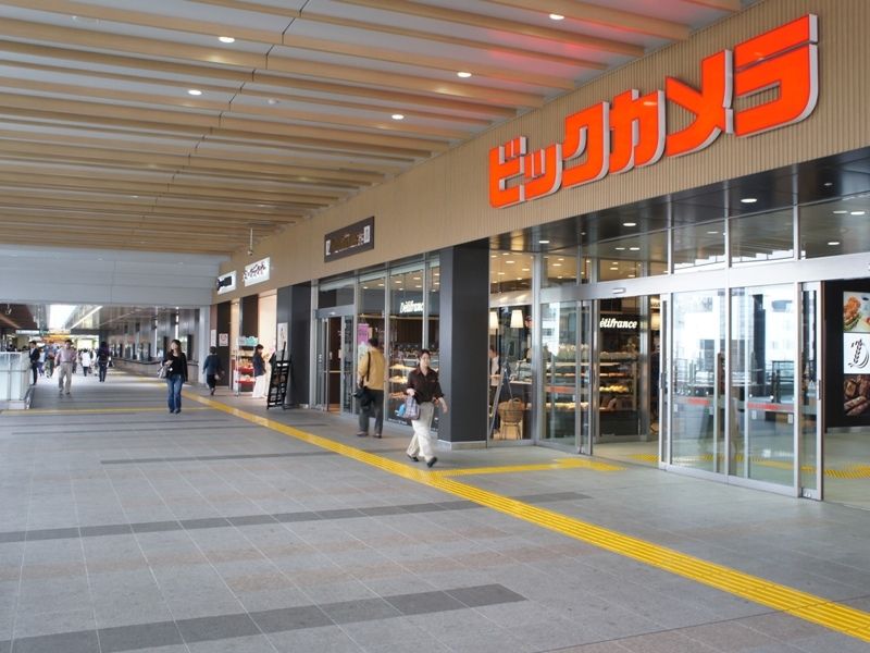 八王子駅周辺には、家電量販店も多い。引越し後にまとめて買い物も可能