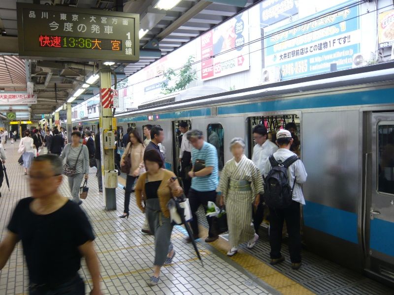 JR京浜東北線が通る大井町駅！東京駅や秋葉原駅などのターミナル駅を通る便利な路線