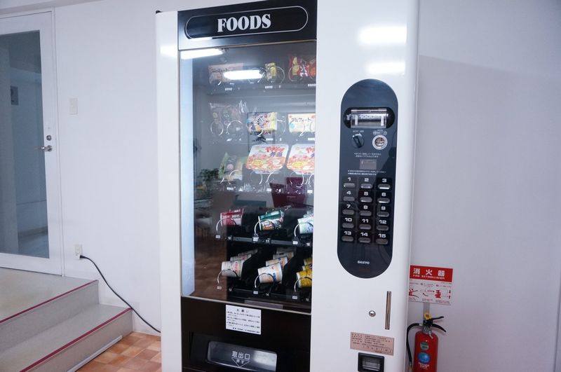 フード系の自動販売機もあります。