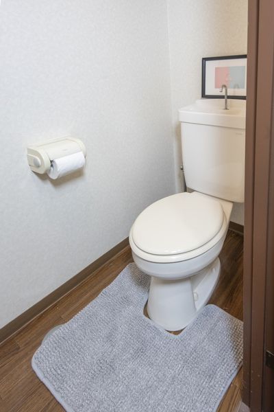 トイレ（301タイプ）モデルルームです。小物はつきません。