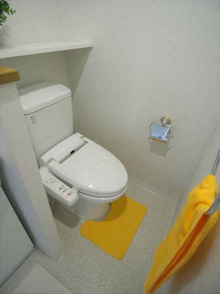 トイレ　※モデルルームの写真です。家具家電以外の小物はございません。