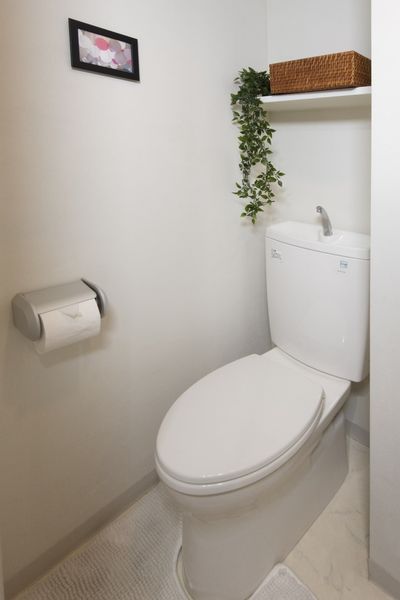 トイレ（Dタイプ）※モデルルームのため家具家電以外の小物はつきません