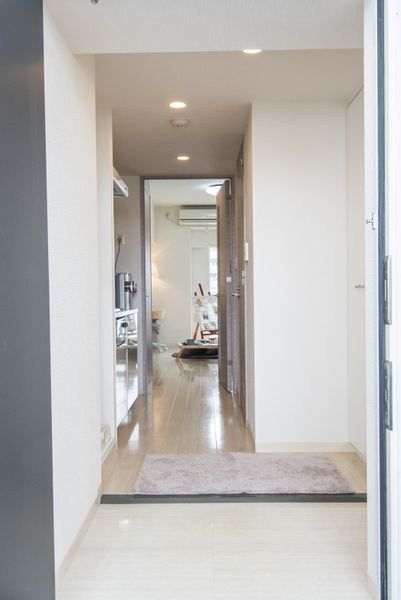 廊下（Cタイプ）居室と廊下の間に扉がある1Kタイプです。
