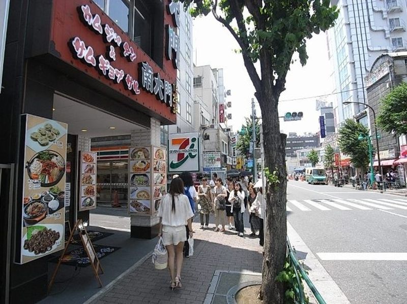 日本で韓国気分を味わえる街、新大久保も徒歩圏内です